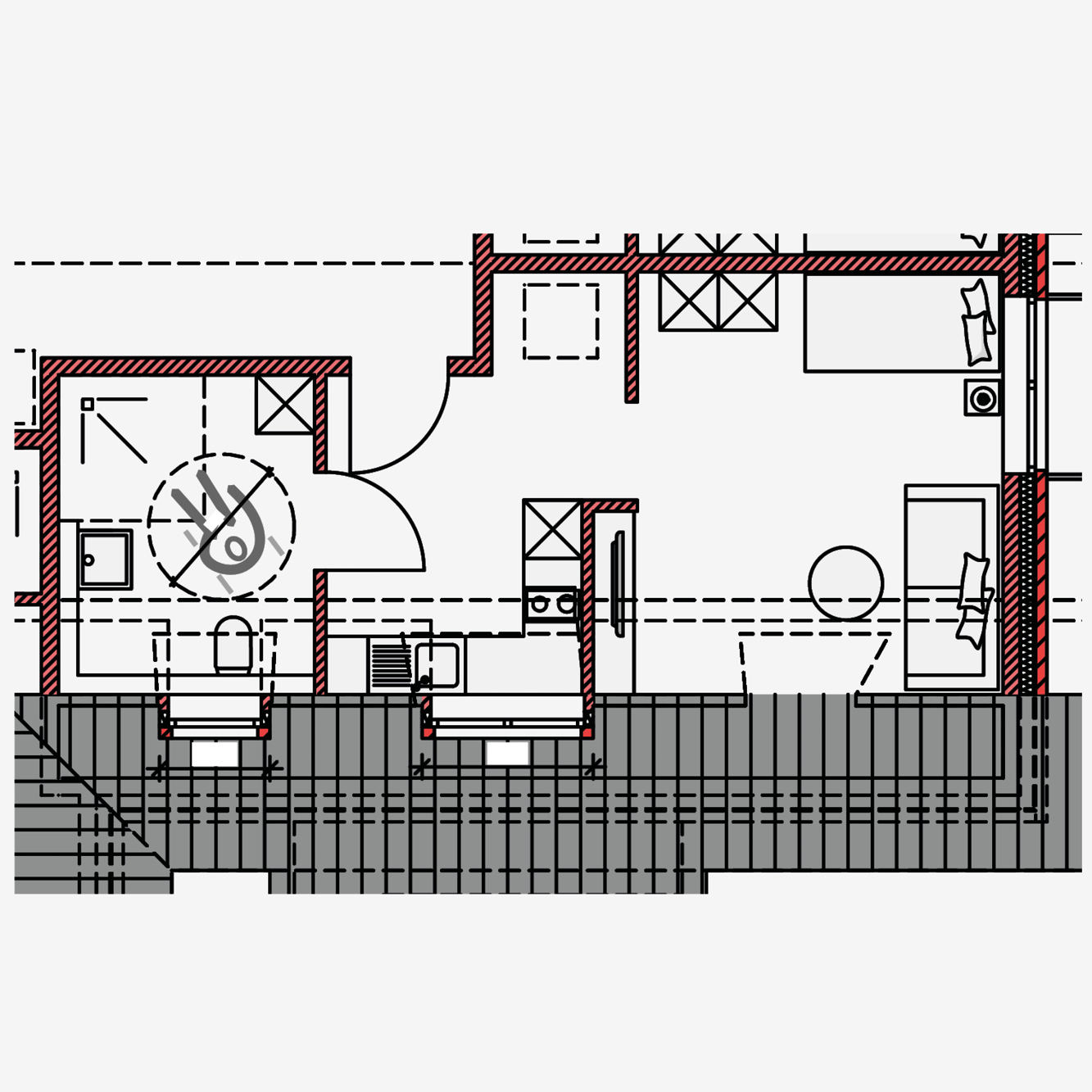 Hövelmanns Hus - Wohnung 11 Grundriss