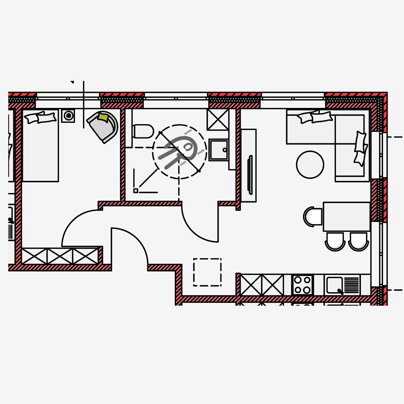 Hövelmanns Hus - Wohnung 2 Grundriss