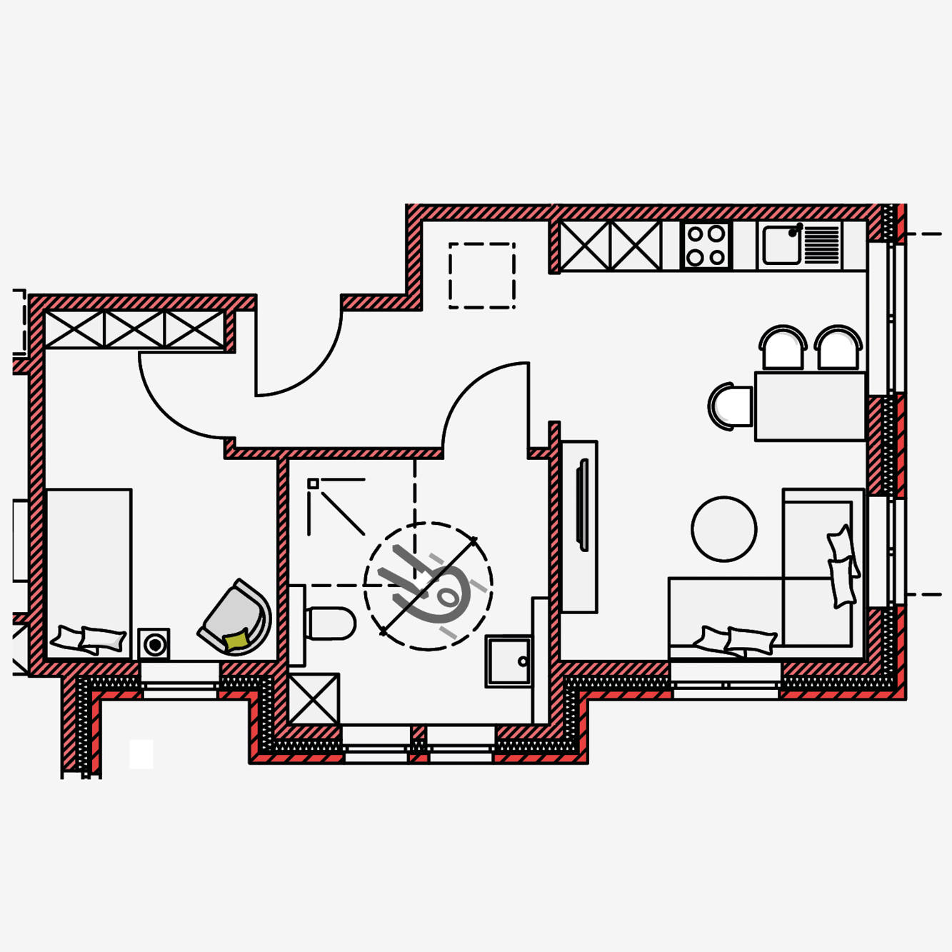 Hövelmanns Hus - Wohnung 3 Grundriss