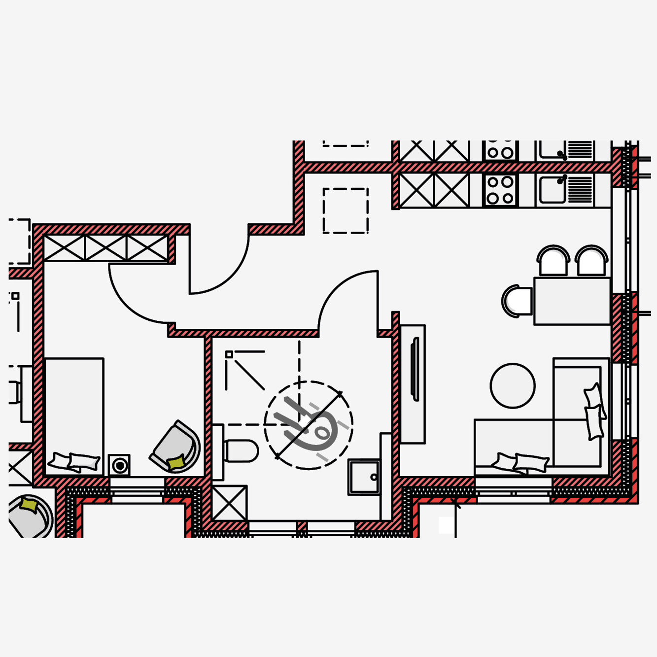 Hövelmanns Hus - Wohnung 7 Grundriss